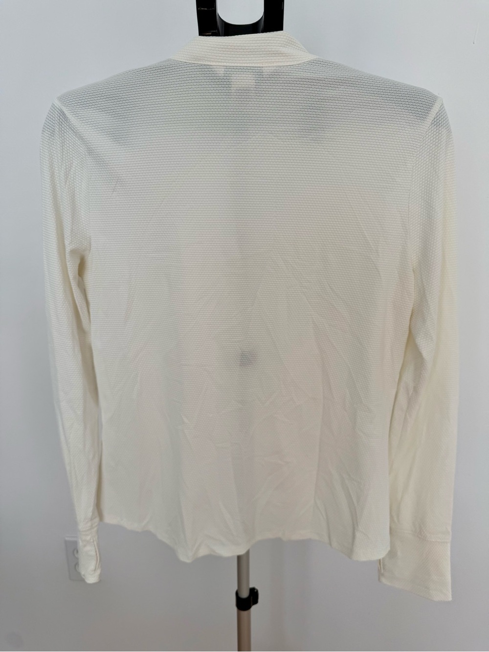 Tommy Bahama Racquet and Paddle White Textured Full Zip Jacket Size Large - Picture 2 of 4